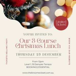 Christmas Lunch at The Broome Closet