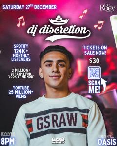 DJ Discretion in Oasis