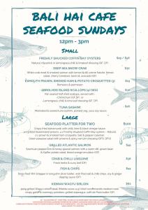 Seafood Sunday at Bali Hai Cafe