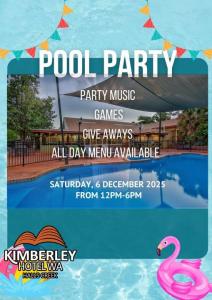 Regional - Pool Party at KImberley Hotel in Halls Creek