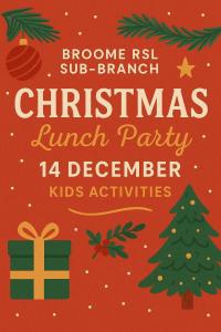 Christmas Lunch Party at Broome RSL