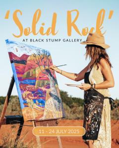 'Solid Rock' Emma Blyth Exhibition at Black Stump Gallery
