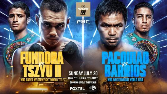 Manny Pacquiao v Mario Barrios