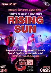 Tradies day afterparty: Rising Sun