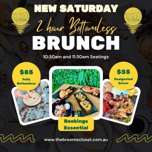 Bottomless Brunch at The Broome Closet