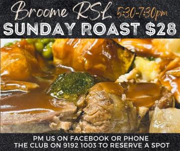 Sunday Roast at RSL