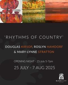 Douglas Kirsop, Roslyn Hamdorf, + Mary-Lynne Stratton ﻿Exhibition