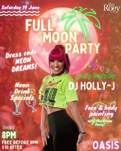 Full Moon Party "NEON DREAMS" in Oasis