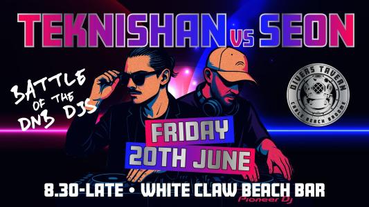 TEKNISHAN + SEON – B2B BATTLE MODE at Divers Tavern