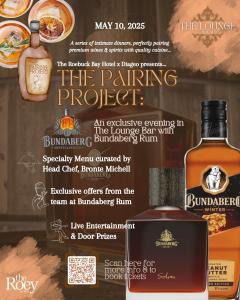 BUNDABERG RUM Dinner in The Lounge Bar
