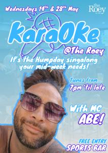 Karaoke with ABE at the Roey Sports Bar