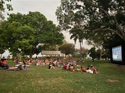 Outdoor Movie Night at Town Beach