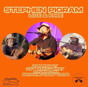 Stephen Pigram live at Broome Golf Club
