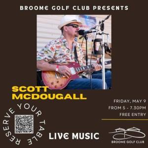 Scott McDougall at The Broome Golf Club