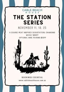 The Station Series Degustation at Cable Beach House