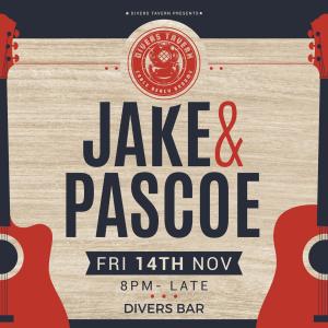 Jake & Pascoe at Divers Tavern