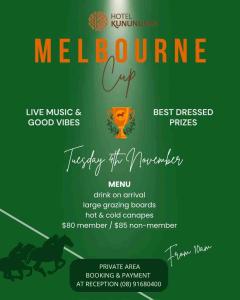 Regional - Melb Cup at Hotel Kununurra