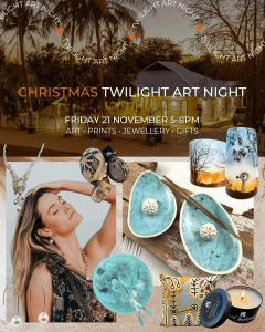 Christmas Twilight Art Night at Black Stump Gallery