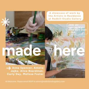 Redbill Studio Gallery presents "Made Here"