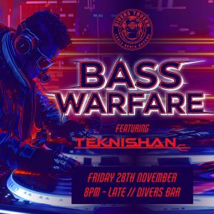 Bass Warfare ft Teknishan at Divers Tavern, Broome