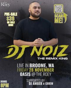 DJ Noiz LIVE at Oasis at The Roey