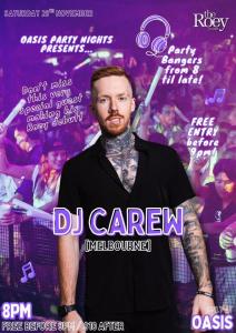 Oasis Party Nights with DJ CAREW