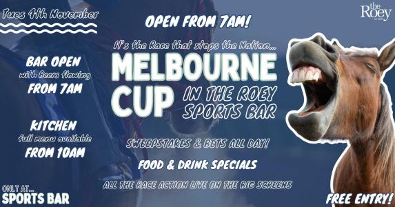 Melbourne Cup in the Sports Bar - Roey