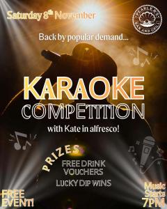 Karaoke in Pearlers Alfresco with Kate Grassi