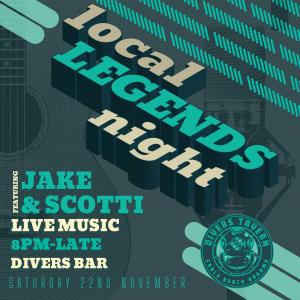 Jake and Scotti live at Divers Tavern