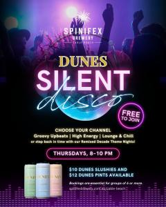 Dunes Silent Disco: Adults Edition at Spinifex Cable Beach