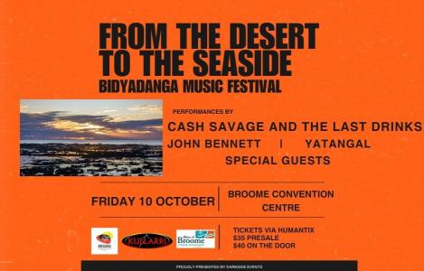 From The Desert To The Seaside - Bidyadanga Music Festival