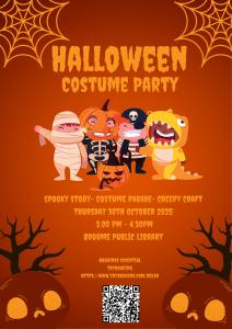 Halloween Party for Kids at Broome Public Library