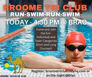 Run Swim Run at BRAC