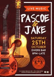 Pascoe & Jake at Divers Tavern