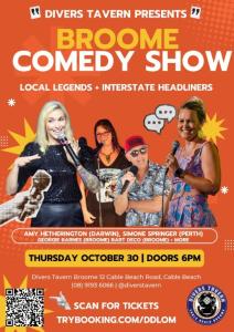 Broome Comedy Night at Divers Tavern