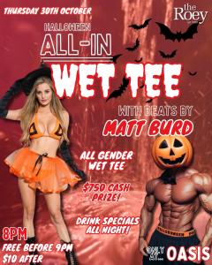 Wet T Shirt Comp at The Roey