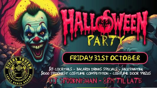 Halloween Party with DJ Spooknishan at Divers Tavern