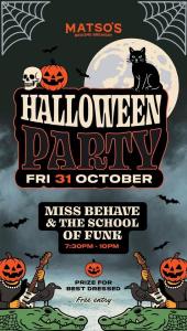 Halloween Party at Matso's