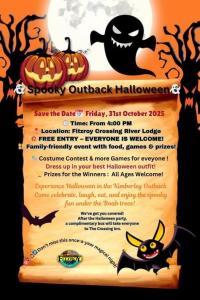 Spooky Outback Halloween at Fitzroy River Lodge