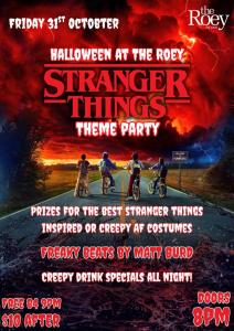 Oasis Halloween - Stranger Things Takeover