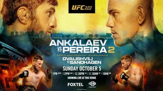 UFC320 in Sports Bar from 10am