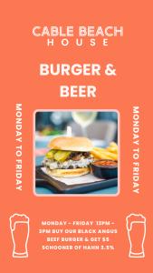 Burger and Beer at CBH