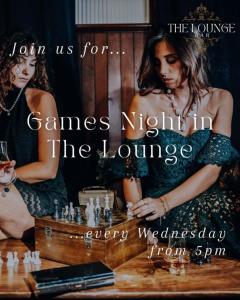 Games Night at The Lounge Bar