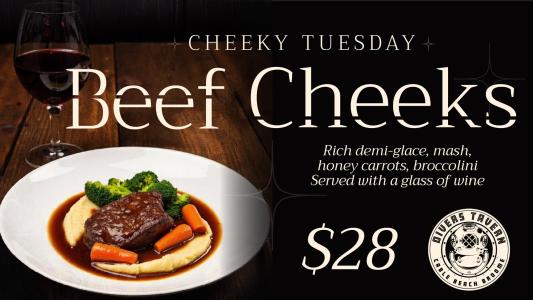 Cheeky Tuesdays at Divers Tavern