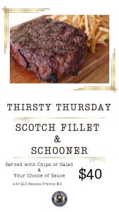 Steak Night at Divers Tavern