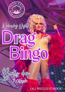 Drag Bingo at Pearlers Restaurant