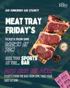 Monster Meat Raffle at Roey Sports Bar
