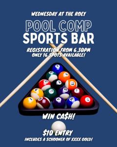 Pool Comp at The Roey