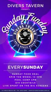 Sunday Funday at Divers Tavern