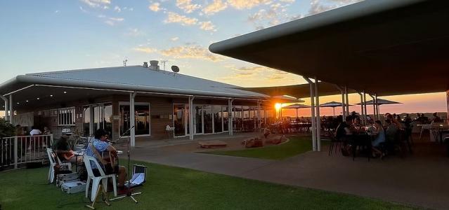 Rob Pascoe at the Broome Golf Club